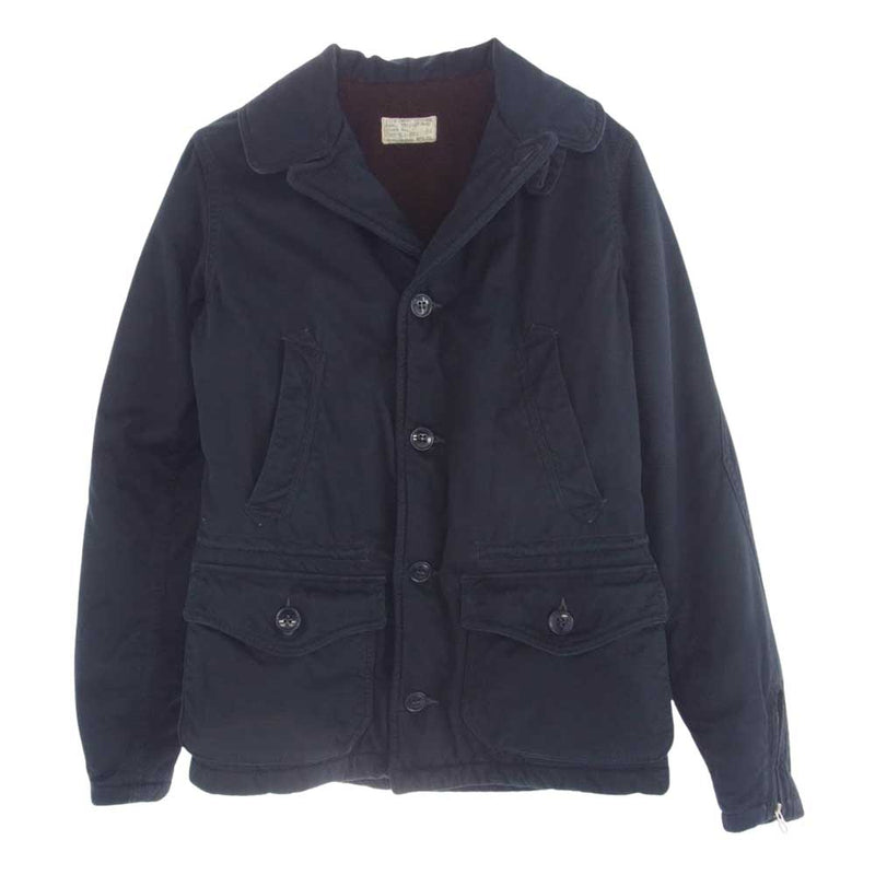 BOOTLEGGERS ブートレガーズ USN AL-1 FLIGHT JACKET フライトジャケット ネイビー系 34【中古】