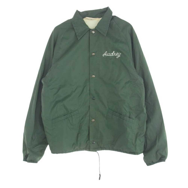 ヴィンテージ 80s don alleson athletic ナイロン コーチ ジャケット グリーン系 M【中古】