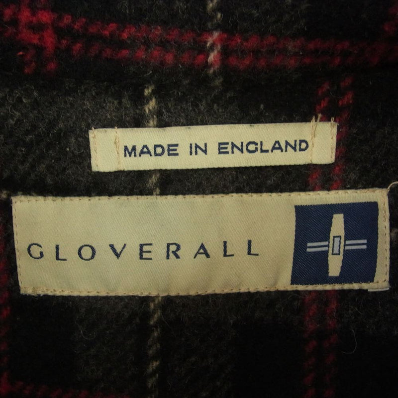 Gloverall グローバーオール 英国製 水牛角トグル ダッフル コート ブラック系【中古】