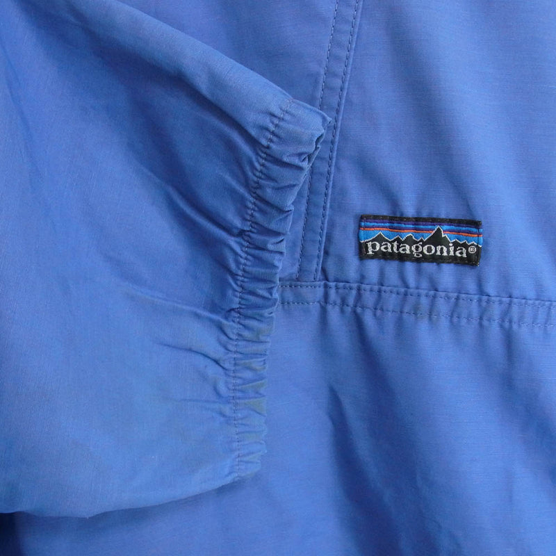 patagonia パタゴニア 80s 三角タグ ナイロン アノラック パーカー ジャケット ブルー系 XL【中古】