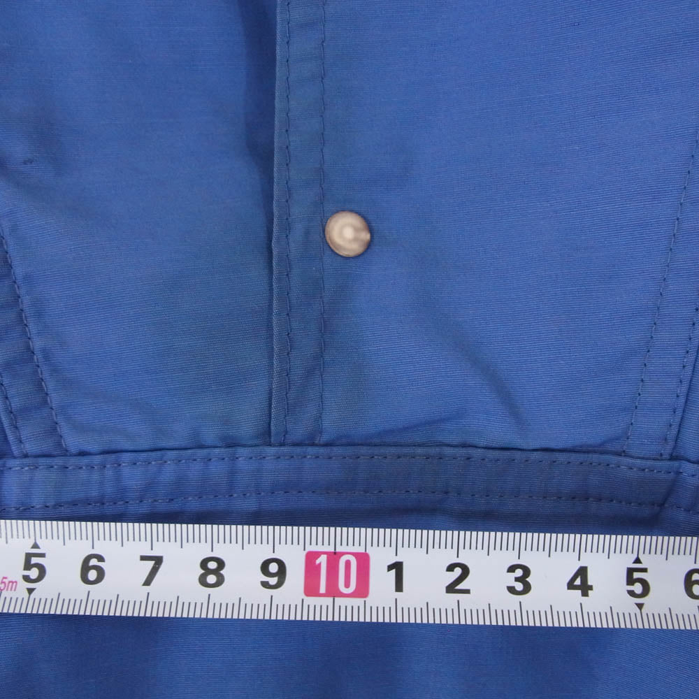 patagonia パタゴニア 80s 三角タグ ナイロン アノラック パーカー ジャケット ブルー系 XL【中古】