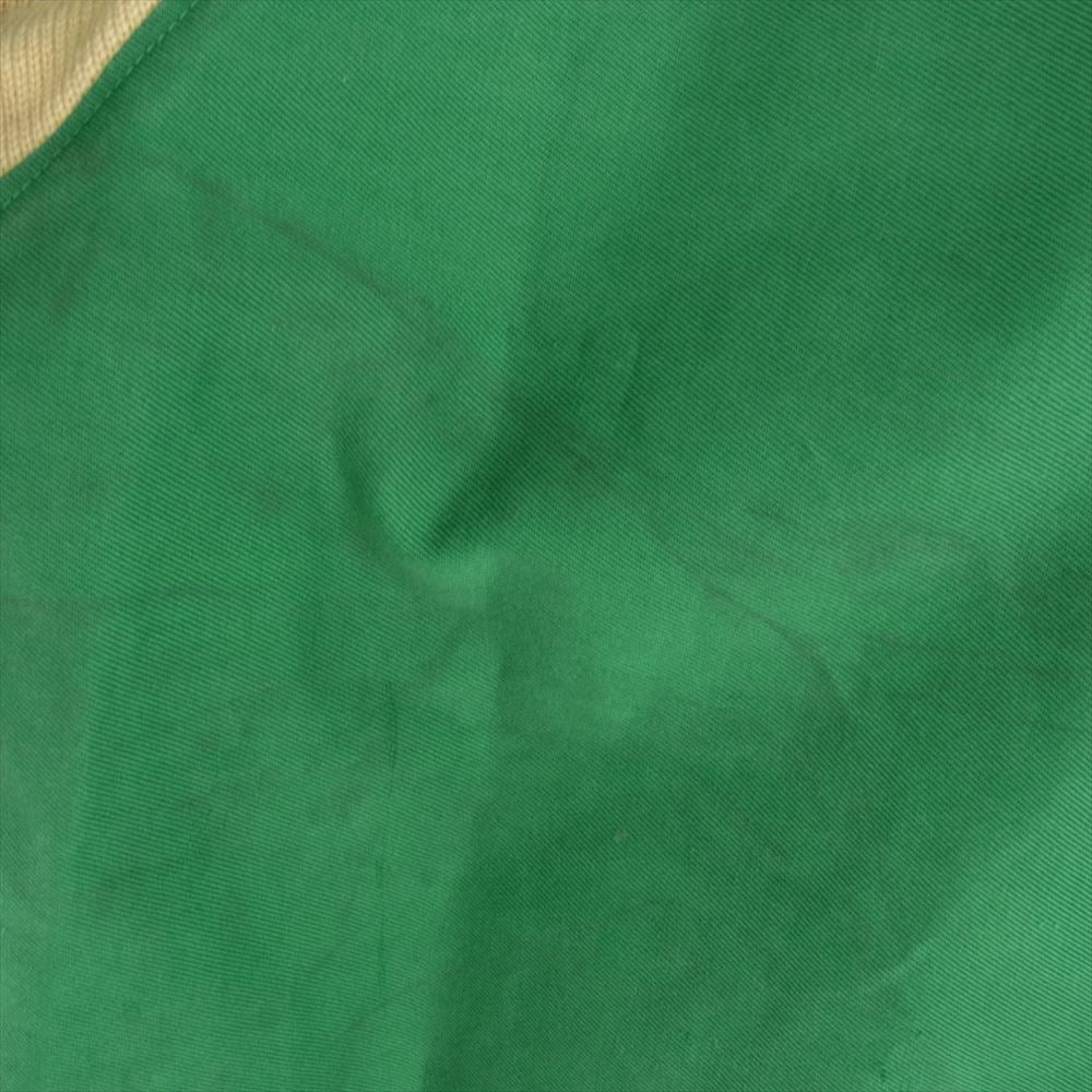 ヴィンテージ 50s lowe&campbell Varsity Jacket キャンバス スタジアム ジャケット スタジャン グリーン系【中古】