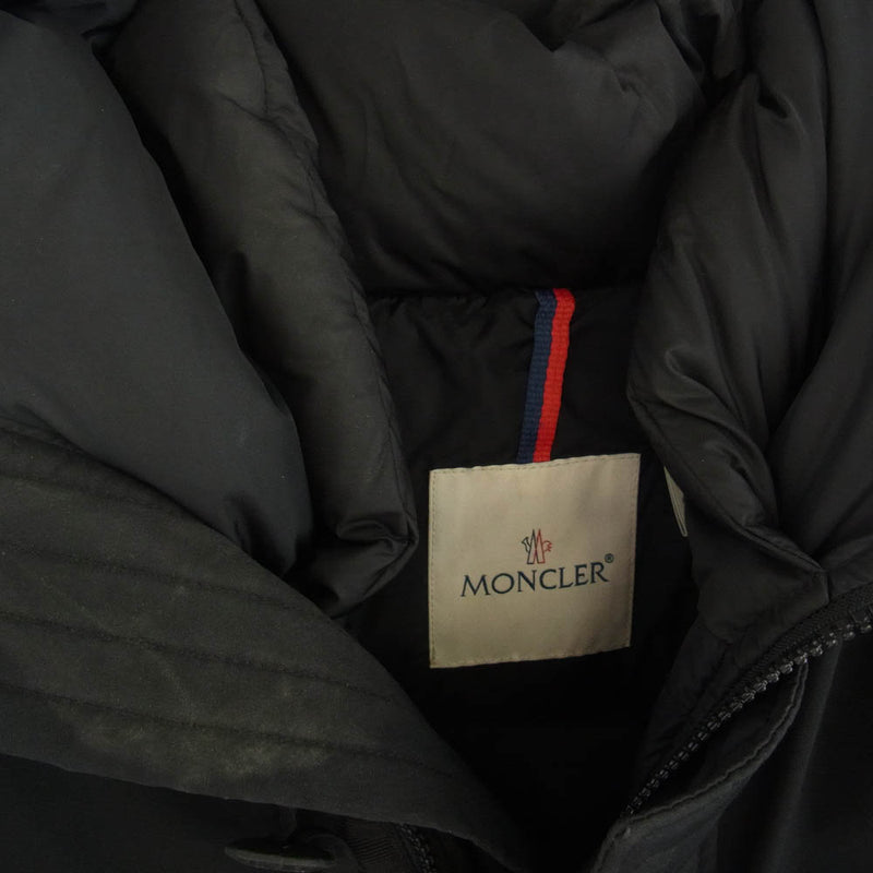 MONCLER モンクレール 17AW C20914233325 AURELIEN オーレリアン ダウン コート ジャケット SIZE5 ブラック ブラック系 5【中古】