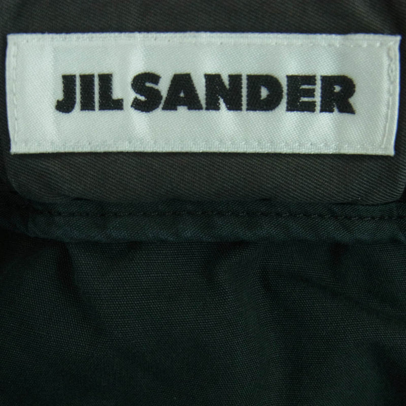 JIL SANDER ジルサンダー 21SS JSMS311818 イージー コットン ロング パンツ イタリア製 グレー系 44【中古】