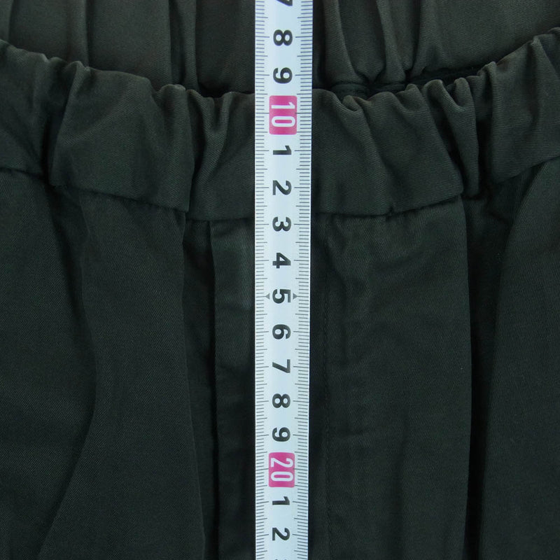 JIL SANDER ジルサンダー 21SS JSMS311818 イージー コットン ロング パンツ イタリア製 グレー系 44【中古】