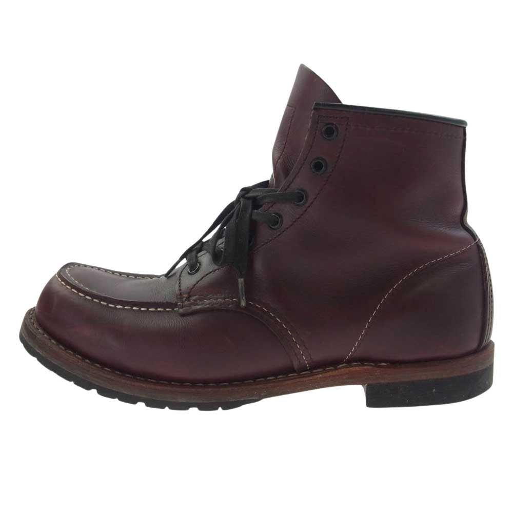 RED WING レッドウィング 9010 ベックマン レザー モックトゥ ブーツ ブラウン系 9D【中古】