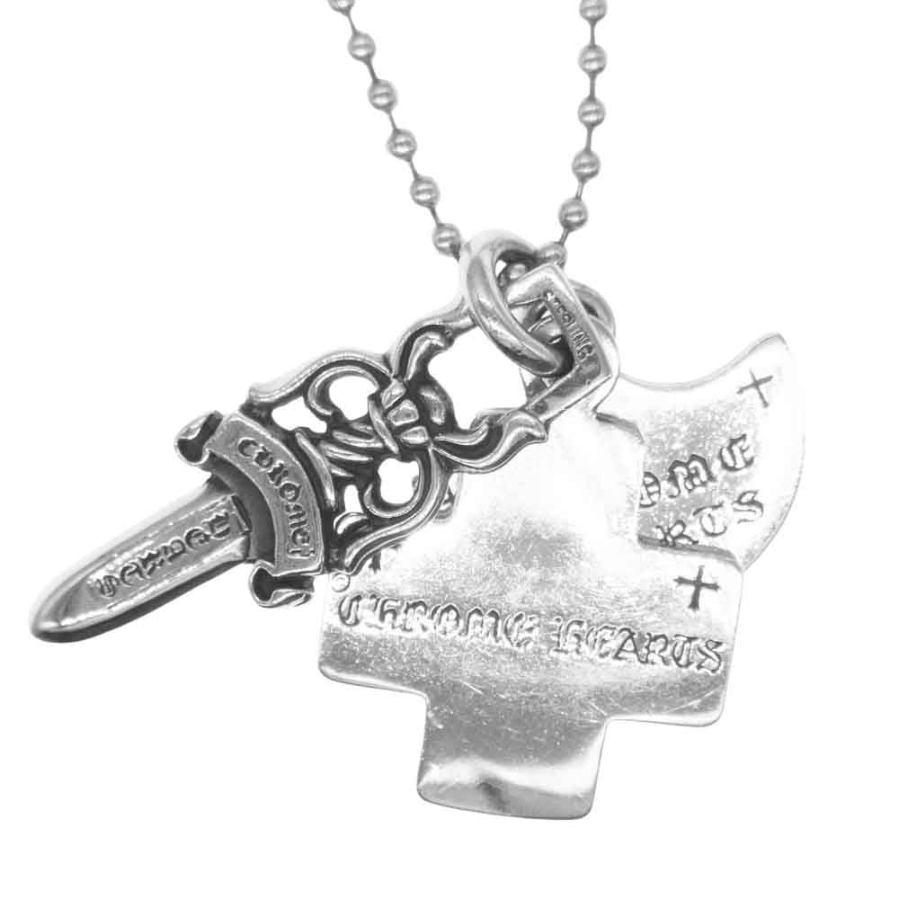 CHROME HEARTS クロムハーツ（原本無） 3 TRINKETS スリー トリンケッツ ペンダント トップ【中古】