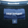 DESCENDANT ディセンダント 23AW Ship Crew Neck シップ クルー ネック スウェット ブラック系 4【中古】