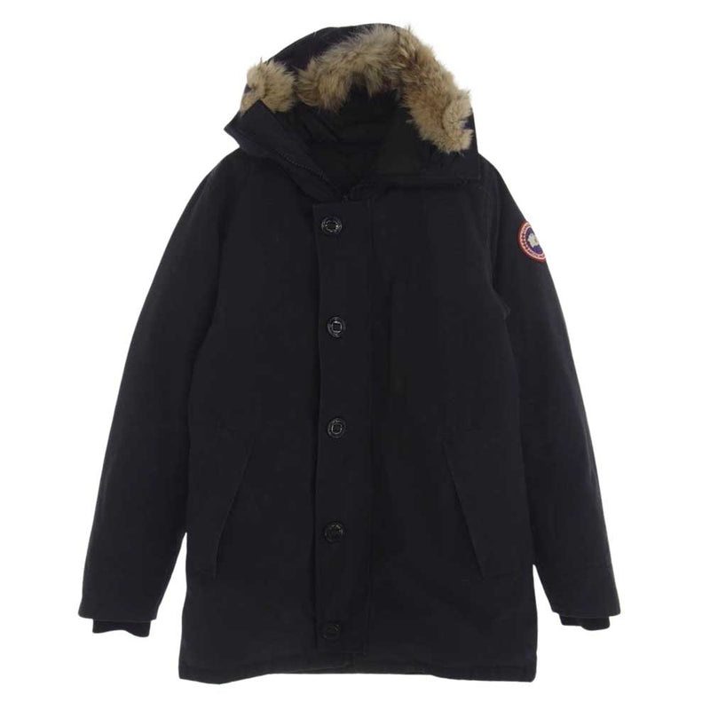 CANADA GOOSE カナダグース 3438JM グリフィンインターナショナル 国内正規品 JASPER PARKA ジャスパー パーカ ダウン ジャケット ネイビー系 S【中古】