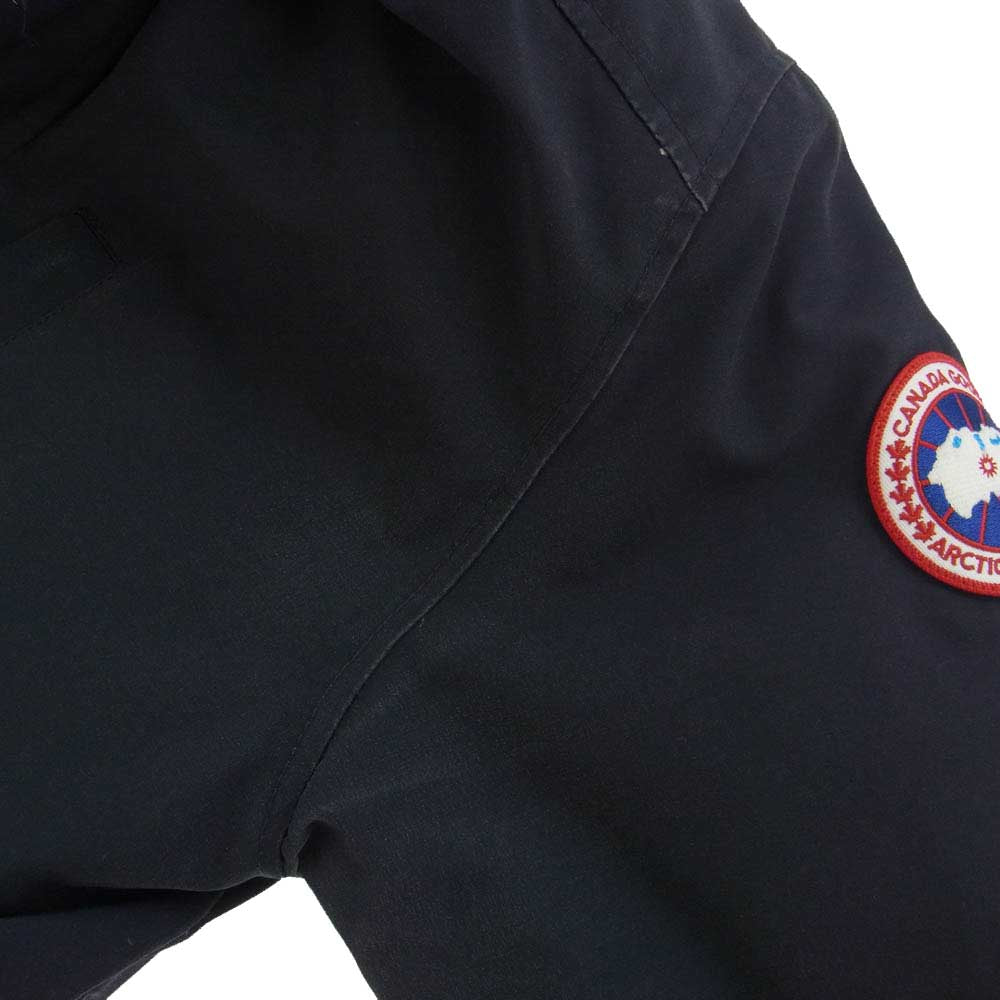 CANADA GOOSE カナダグース 3438JM グリフィンインターナショナル 国内正規品 JASPER PARKA ジャスパー パーカ ダウン ジャケット ネイビー系 S【中古】