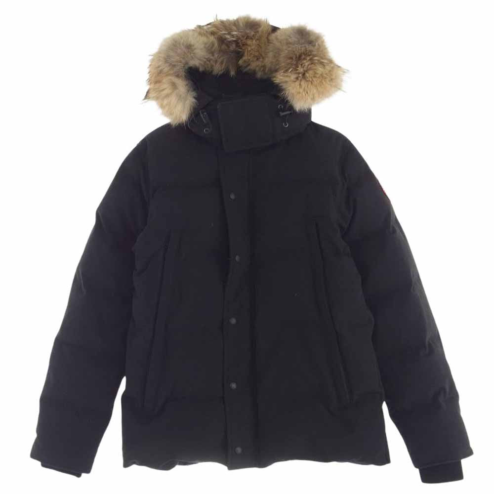 CANADA GOOSE カナダグース 3808M 国内正規品 サザビーリーグ WYNDHAM PARKA ウィンダム パーカ ダウン ジャケット ブラック系 M【中古】