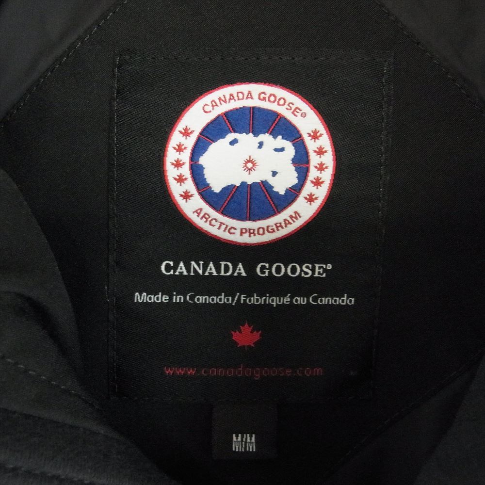 CANADA GOOSE カナダグース 3808M 国内正規品 サザビーリーグ WYNDHAM PARKA ウィンダム パーカ ダウン ジャケット ブラック系 M【中古】