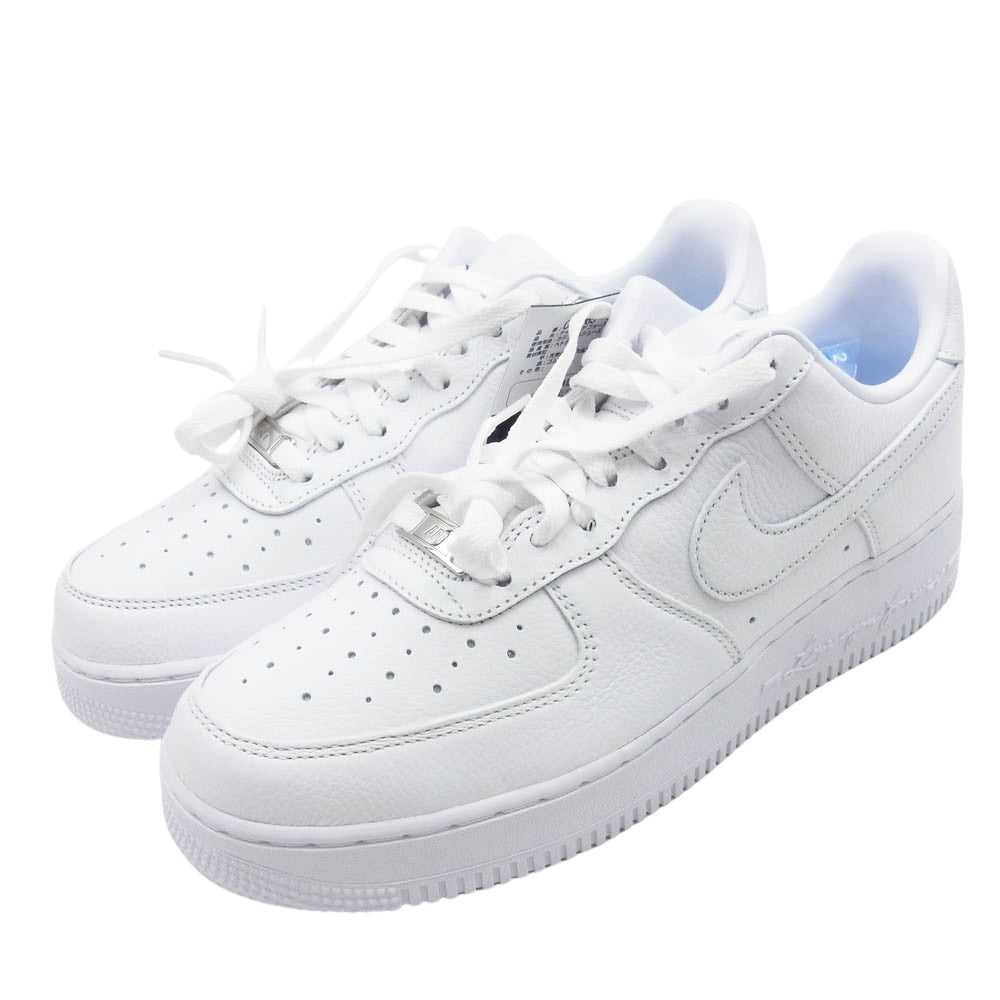 NIKE ナイキ CZ8065-100 × Drake NOCTA ドレイク ノクタAir Force 1 Low Certified Lover Boy AF1 エアフォース ロー サーティファイド ラバー ボーイ スニーカー ホワイト系 27cm【極上美品】【中古】