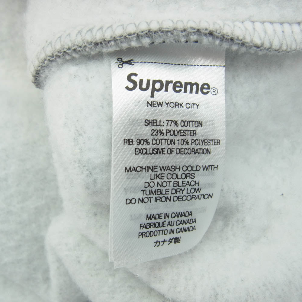 Supreme シュプリーム 22AW BOX LOGO CREWNECK ボックスロゴ クルーネック スウェット トレーナー ブラック系 L【中古】