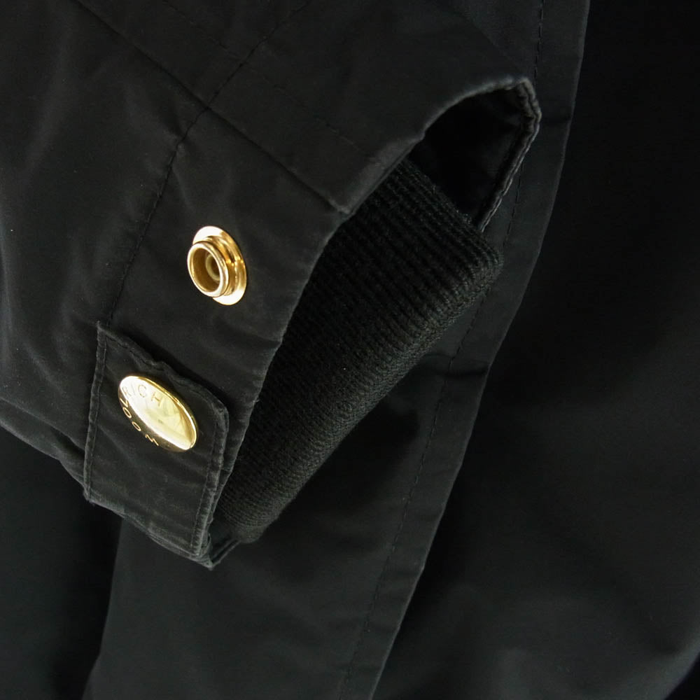 WOOLRICH ウールリッチ WWCPS2726D フィッシュテール ダウンジャケット ゴールド金具 ダウンモッズコート ブラック系 S【中古】