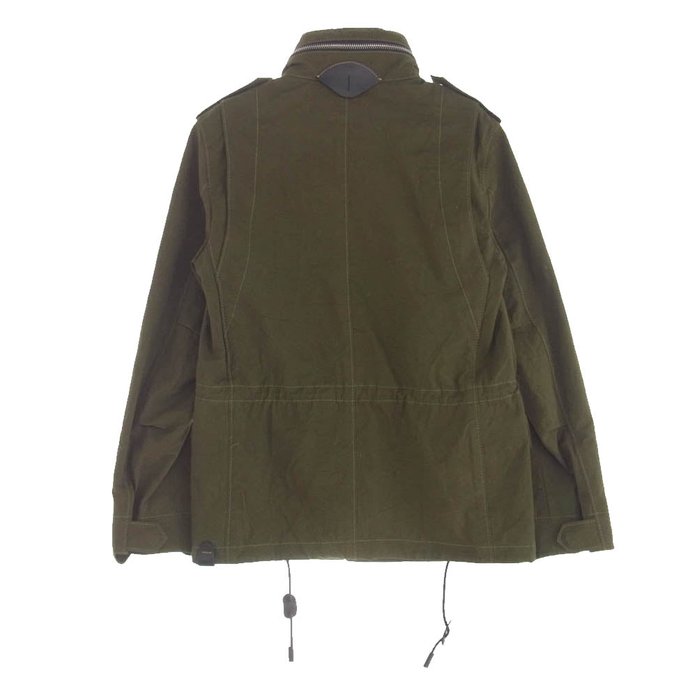 COACH コーチ 22020 MILITARY JACKET ミリタリー ジャケット カーキ系 46【中古】