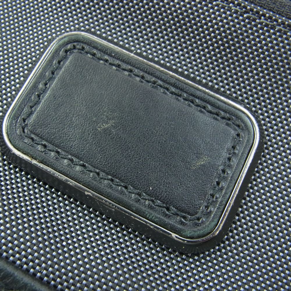 TUMI トゥミ 103798/1688 Pewter Alpha 2 Briefcase ブリーフケース ビジネス バッグ ブラック系【中古】