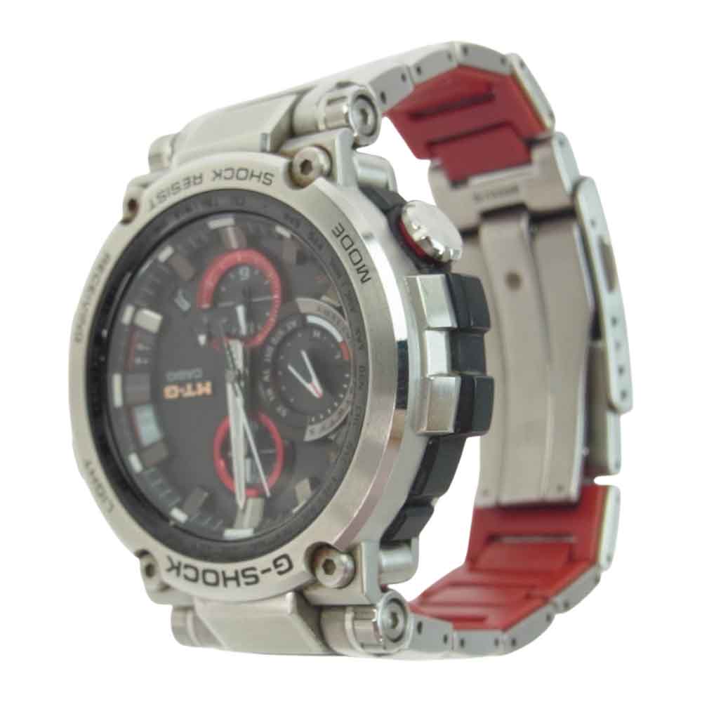CASIO G-SHOCK カシオ ジーショック MTG-B1000D-1AJF MT-G Bluetooth タフソーラー リストウォッチ 腕時計 シルバー系【中古】