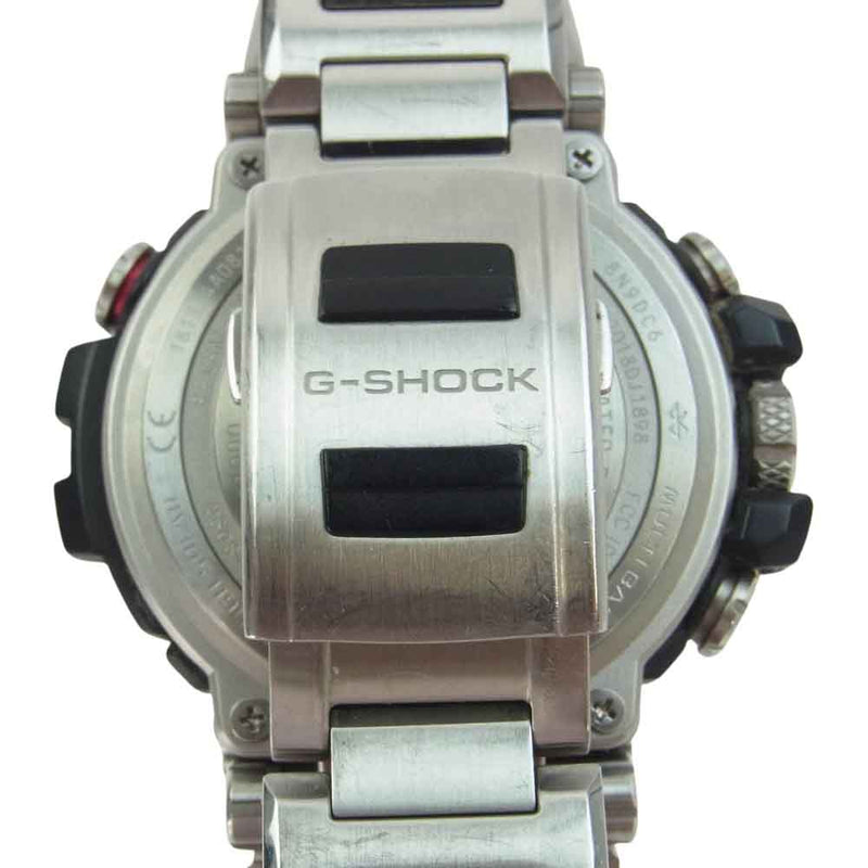 CASIO G-SHOCK カシオ ジーショック MTG-B1000D-1AJF MT-G Bluetooth タフソーラー リストウォッチ 腕時計 シルバー系【中古】