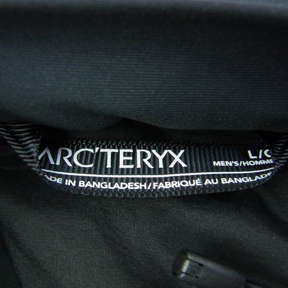 ARC'TERYX アークテリクス ATOM AR Hoody アトム AR フーディー 中綿 ジャケット ブラック系 L【美品】【中古】