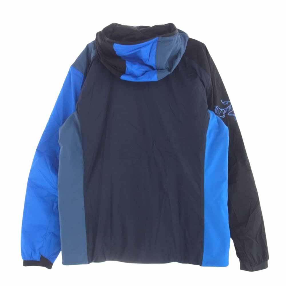 ARC'TERYX アークテリクス x BEAMS Atom LT Hoodie Jacket ビームス別注 アトム LT フーディー ジャケット ブラック系 ブルー系 L【極上美品】【中古】