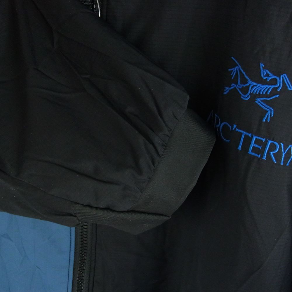 ARC'TERYX アークテリクス x BEAMS Atom LT Hoodie Jacket ビームス別注 アトム LT フーディー ジャケット ブラック系 ブルー系 L【極上美品】【中古】