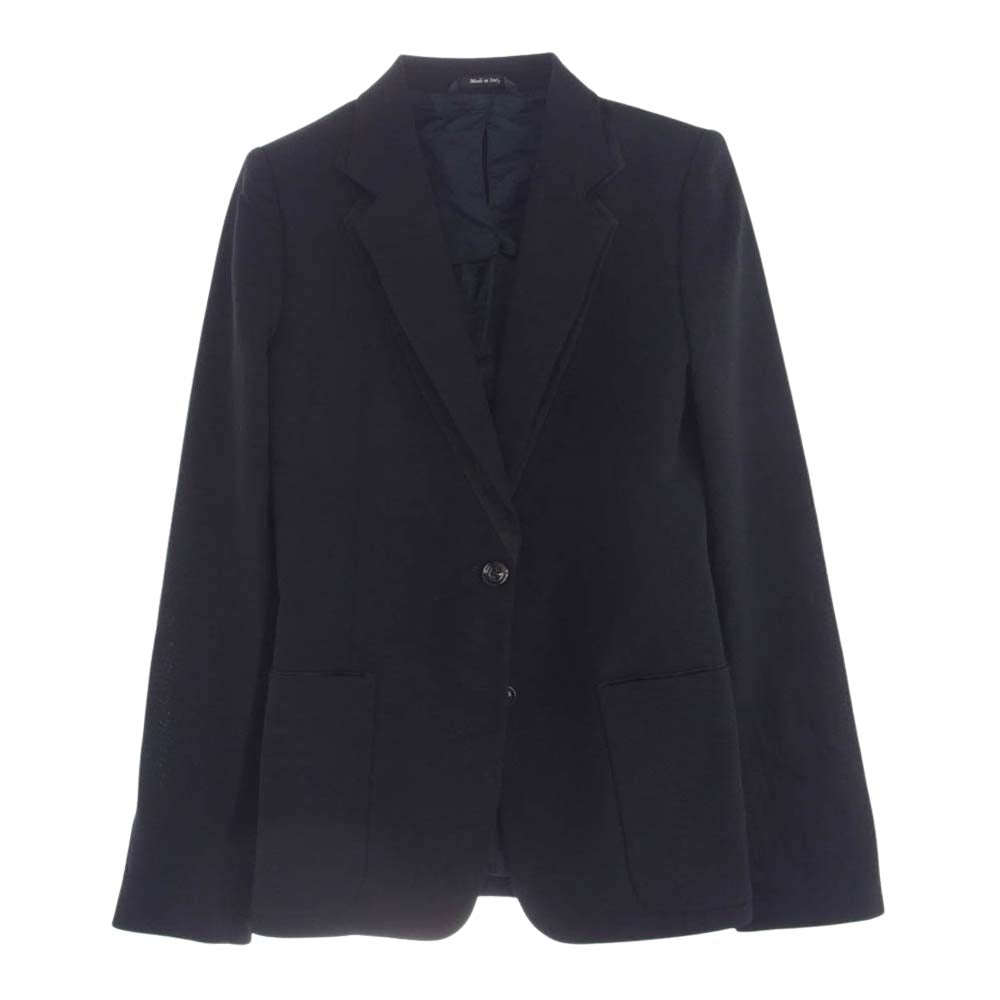 MAISON MARTIN MARGIELA メゾンマルタンマルジェラ 13SS S51BN0177 ➃ライン 2枚襟 2B テーラードジャケット ブラック系 4【中古】