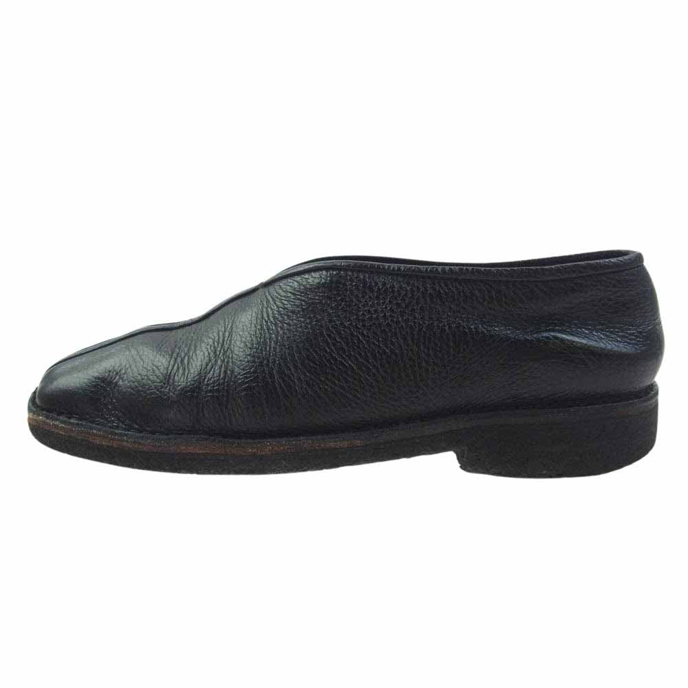 LEMAIRE ルメール CHINESE SLIPPERS チャイニーズ スリッパ スリッポン シボレザー サンダル ブラック系 40【中古】