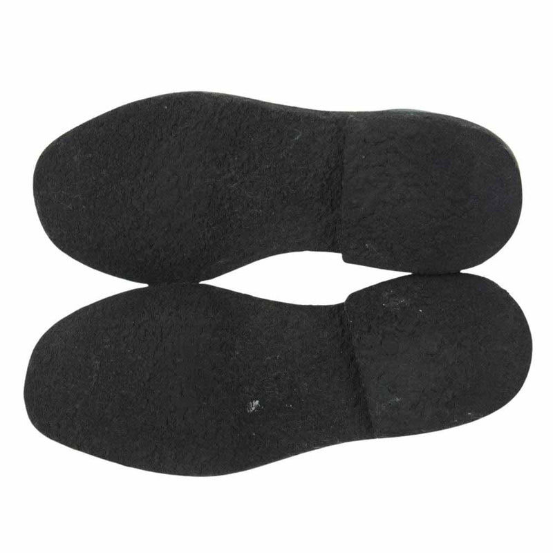 LEMAIRE ルメール CHINESE SLIPPERS チャイニーズ スリッパ スリッポン シボレザー サンダル ブラック系 40【中古】