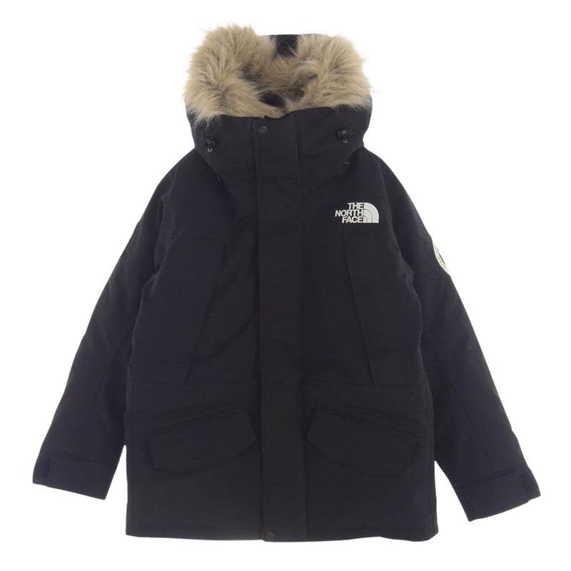 THE NORTH FACE ノースフェイス ND92342 ANTARCTICA PARKA GORE-TEX アンターク ティカ パーカ ゴアテックス ファー付き ダウン ジャケット ブラック系 S【極上美品】【中古】