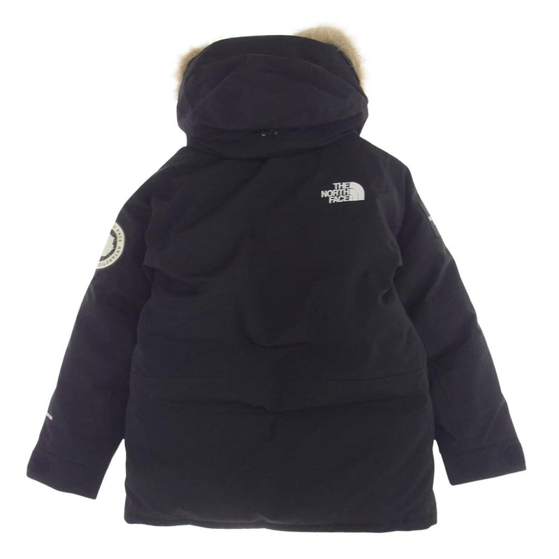 THE NORTH FACE ノースフェイス ND92342 ANTARCTICA PARKA GORE-TEX アンターク ティカ パーカ ゴアテックス ファー付き ダウン ジャケット ブラック系 S【極上美品】【中古】