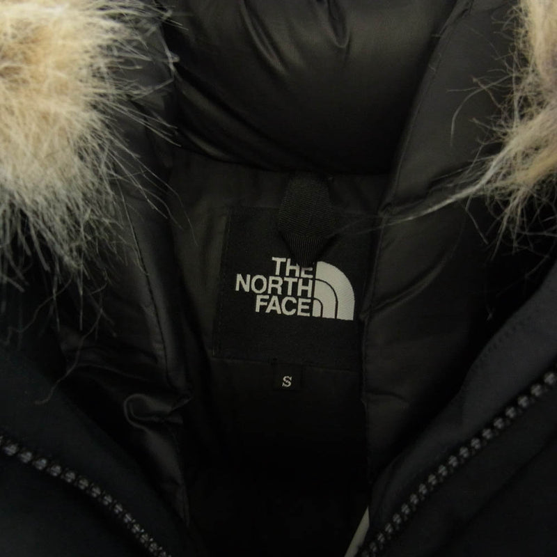 THE NORTH FACE ノースフェイス ND92342 ANTARCTICA PARKA GORE-TEX アンターク ティカ パーカ ゴアテックス ファー付き ダウン ジャケット ブラック系 S【極上美品】【中古】