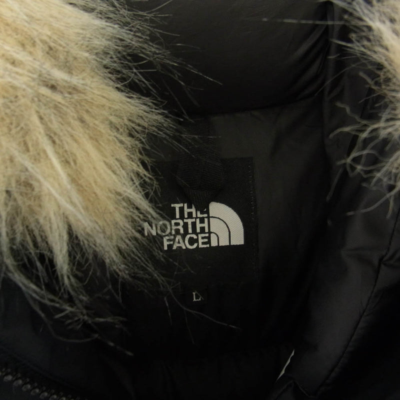 THE NORTH FACE ノースフェイス ND92342 ANTARCTICA PARKA GORE-TEX アンターク ティカ パーカ ゴアテックス ファー付き ダウン ジャケット ブラック系 L【新古品】【未使用】【中古】