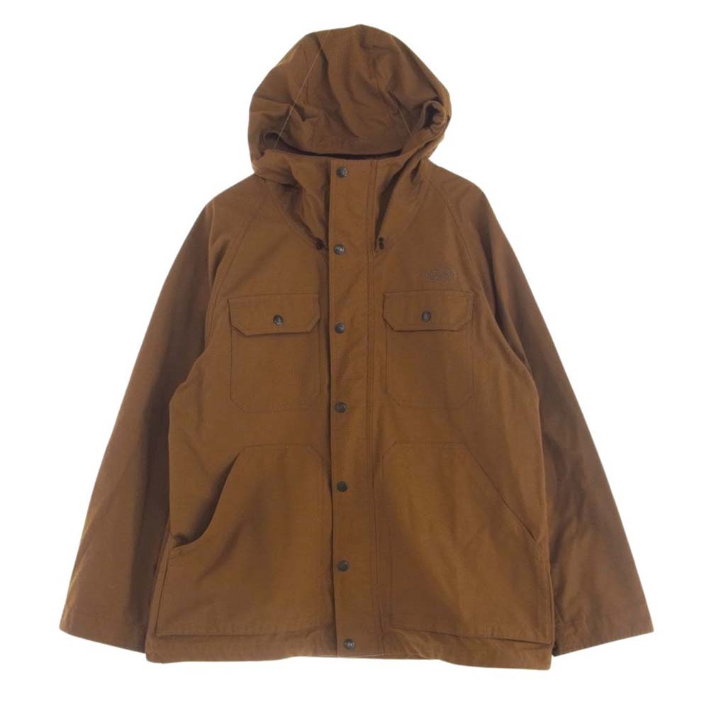 THE NORTH FACE ノースフェイス NP72132 MAGNE FIREFLY MOUNTAIN ジップイン マグネ ファイヤー フライ マウンテン パーカ ジャケット ブラウン系 XL【美品】【中古】