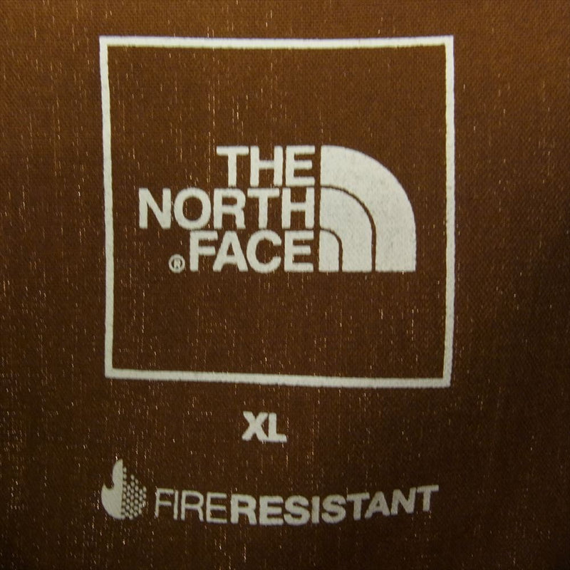 THE NORTH FACE ノースフェイス NP72132 MAGNE FIREFLY MOUNTAIN ジップイン マグネ ファイヤー フライ マウンテン パーカ ジャケット ブラウン系 XL【美品】【中古】