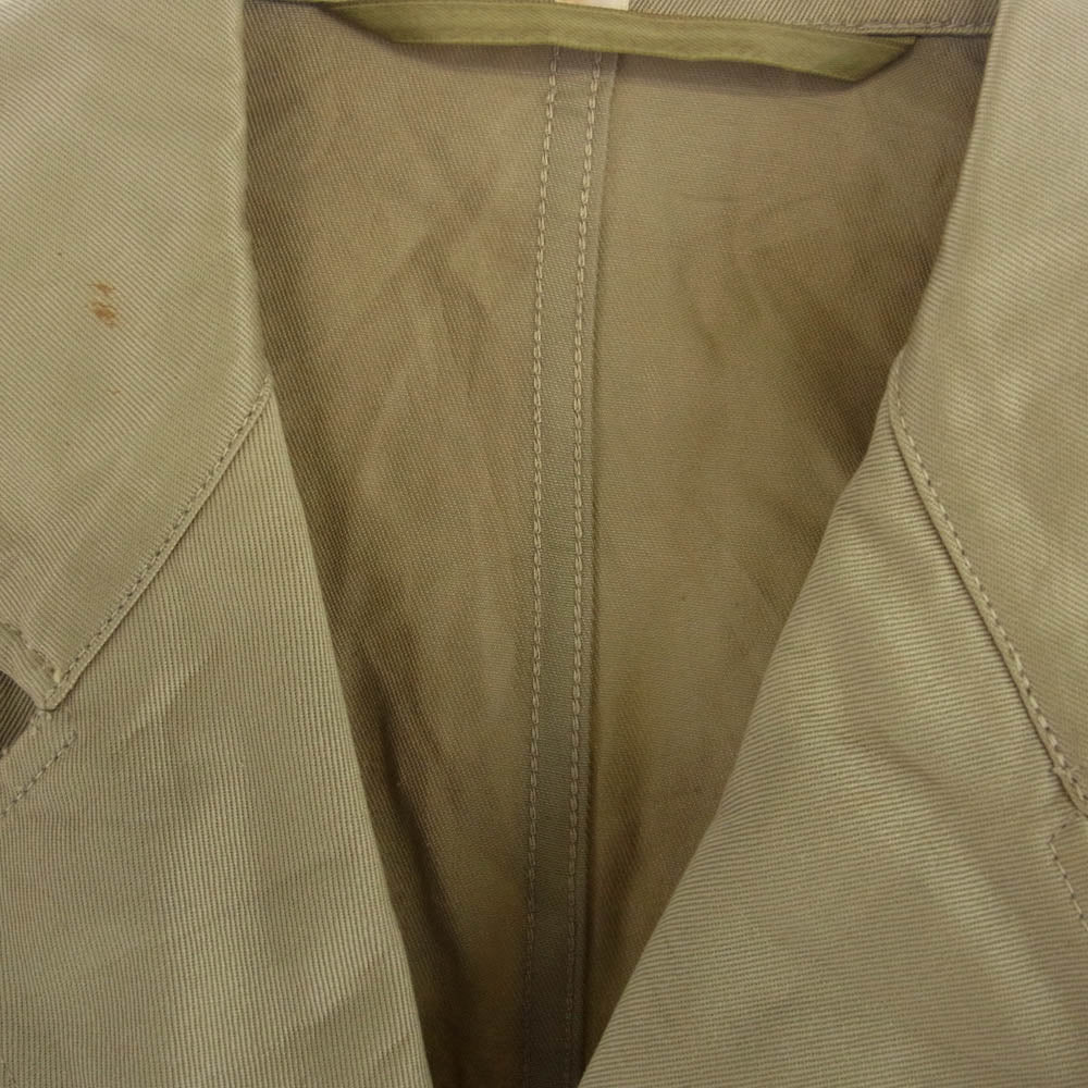 ヴィンテージ ドイツ海軍 Leo Kohler 金ボタン ミリタリー ジャケット ベージュ系 21【中古】