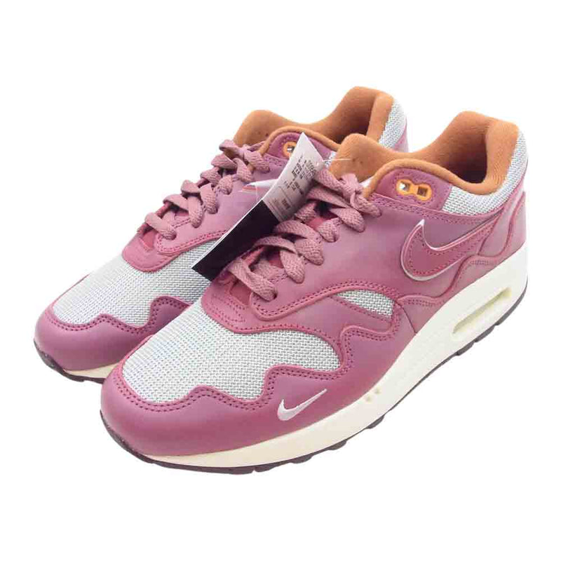 NIKE ナイキ DO9549-001 × Patta Air Max 1 Night Maroon パタ エアマックス1 ナイト マルーン スニーカー パープル系 26.5cm【新古品】【未使用】【中古】