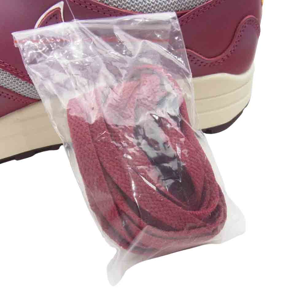 NIKE ナイキ DO9549-001 × Patta Air Max 1 Night Maroon パタ エアマックス1 ナイト マルーン スニーカー パープル系 26.5cm【新古品】【未使用】【中古】