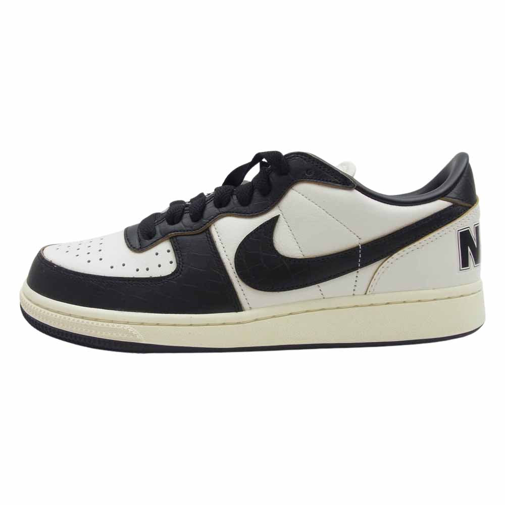 NIKE ナイキ FQ8127-030 Terminator Low PRM Phantom and Black ターミネーター ロー ファントム アンド ブラック スニーカー ホワイト系 ブラック系 27.5cm【新古品】【未使用】【中古】