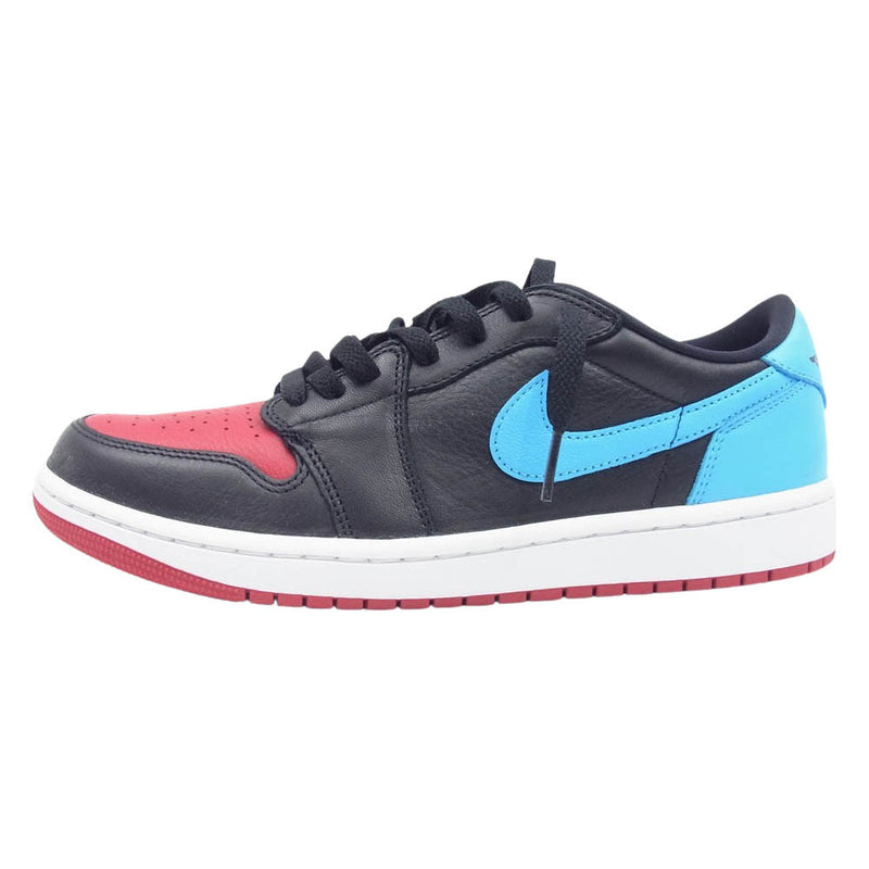 NIKE AIR JORDAN ナイキ ジョーダン CZ0775-046 Air Jordan 1 Retro Low OG NC to Chi エアジョーダン1 レトロ ロー ノースカロライナ トゥ シカゴ スニーカー ブラック系 27.5cm【新古品】【未使用】【中古】