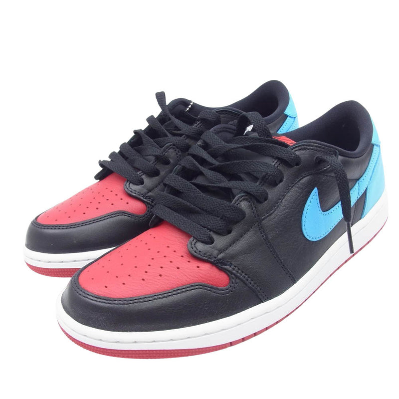 NIKE AIR JORDAN ナイキ ジョーダン CZ0775-046 Air Jordan 1 Retro Low OG NC to Chi エアジョーダン1 レトロ ロー ノースカロライナ トゥ シカゴ スニーカー ブラック系 27.5cm【新古品】【未使用】【中古】