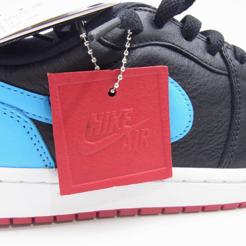 NIKE AIR JORDAN ナイキ ジョーダン CZ0775-046 Air Jordan 1 Retro Low OG NC to Chi エアジョーダン1 レトロ ロー ノースカロライナ トゥ シカゴ スニーカー ブラック系 27.5cm【新古品】【未使用】【中古】