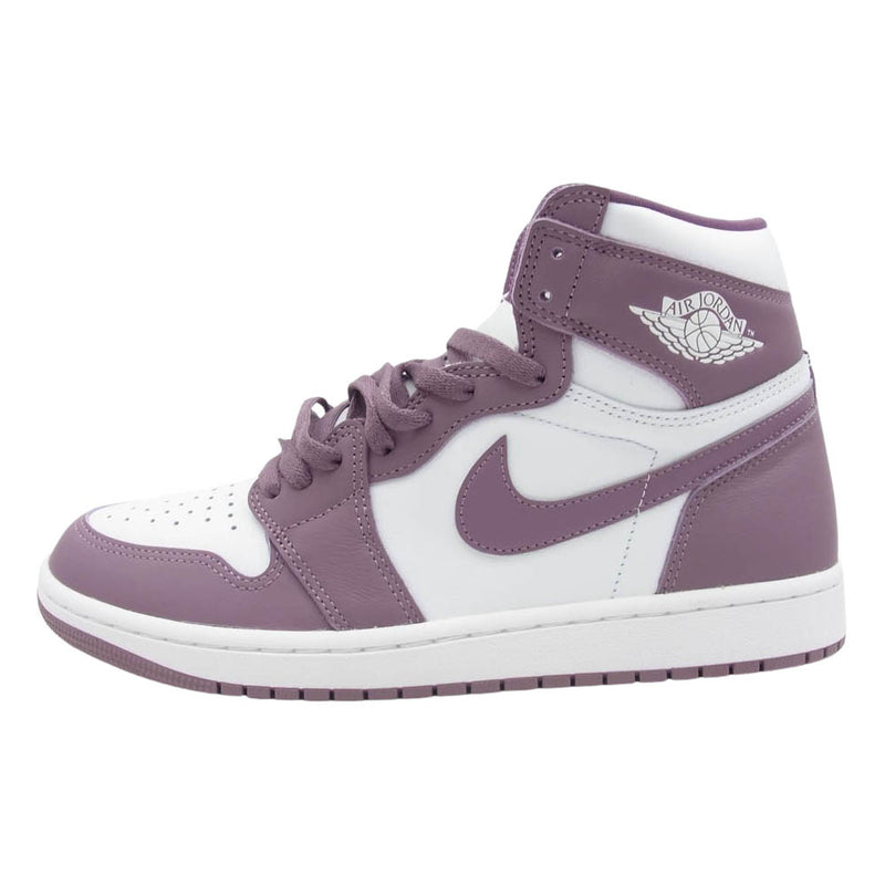 NIKE AIR JORDAN ナイキ ジョーダン DZ5485-105 Air Jordan 1 Retro High OG Mauve エアジョーダン1 レトロ ハイ OG モーブ スニーカー ホワイト系 パープル系 27.5cm【新古品】【未使用】【中古】