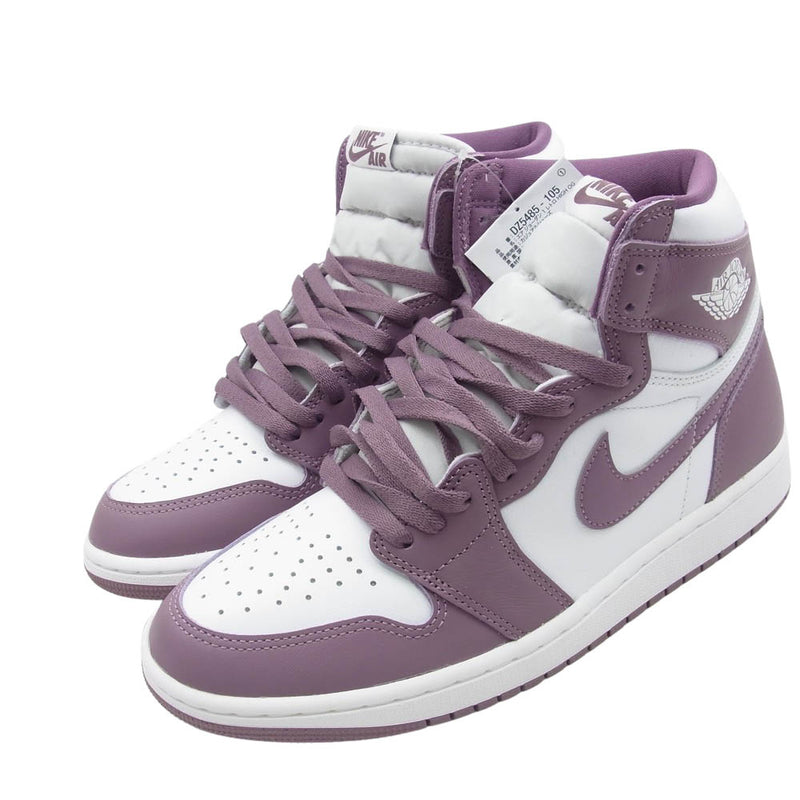 NIKE AIR JORDAN ナイキ ジョーダン DZ5485-105 Air Jordan 1 Retro High OG Mauve エアジョーダン1 レトロ ハイ OG モーブ スニーカー ホワイト系 パープル系 27.5cm【新古品】【未使用】【中古】