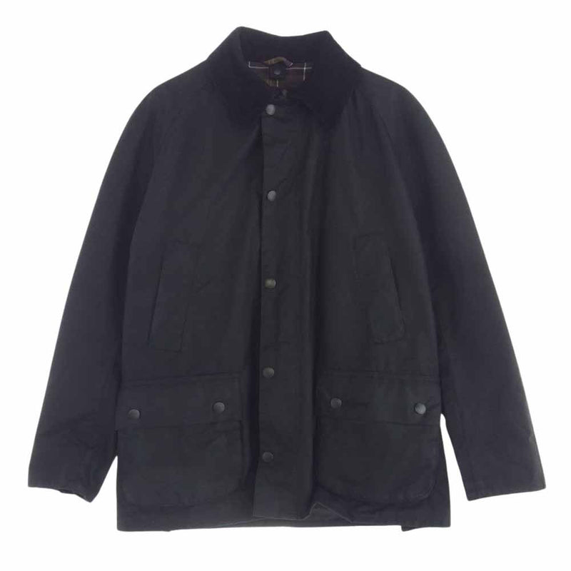 Barbour バブアー MWX0339BK72 ASHBY WAXED JACKET アシュビー 2ワラント ワックス コットン オイルド ジャケット ブラック系 M【中古】