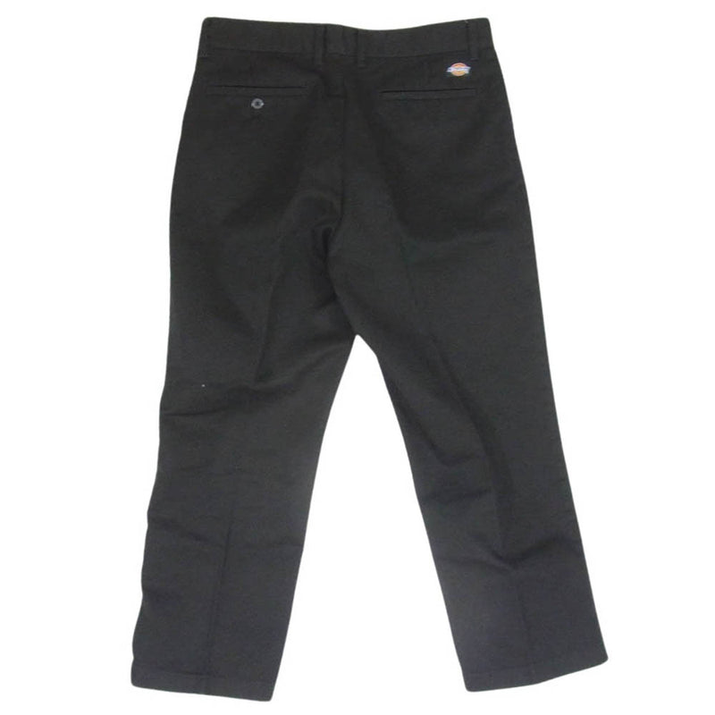 WACKO MARIA ワコマリア 23AW DICKIES-WM-PT14 × DICKIES ディッキーズ PLEATED TROUSERS トラウザーズ パンツ ブラック系 S【中古】