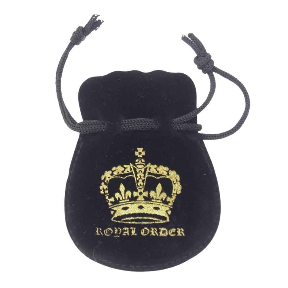 ROYAL ORDER ロイヤルオーダー GP117 販売証明書カード付 K18YG Tiny Chapel Cross Peandant イエローゴールド タイニー チェペル クロス ペンダント トップ ゴールド系【中古】
