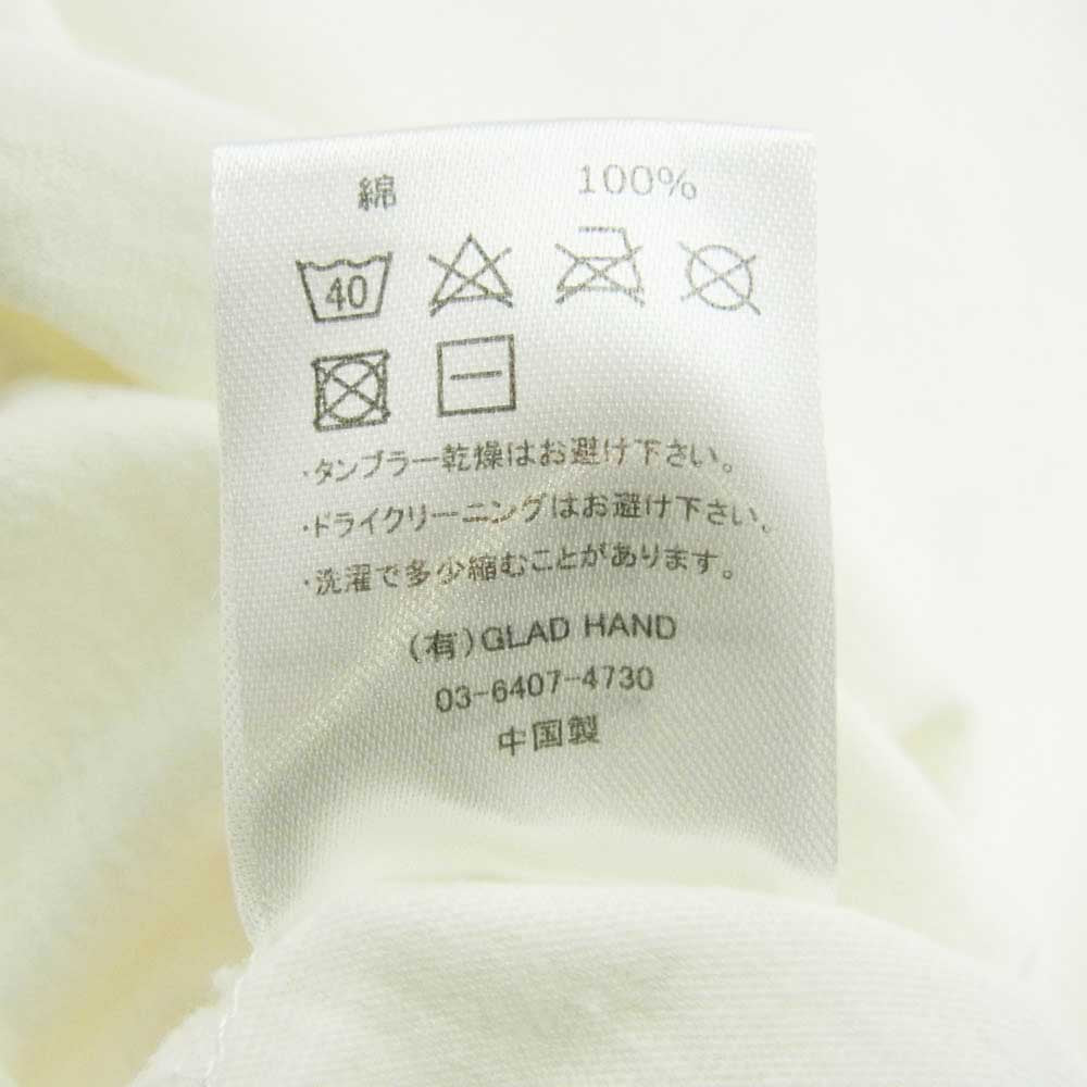 WEIRDO ウィアード SIG S/S T-SHIRTS ロゴ Tシャツ オフホワイト系 L【中古】