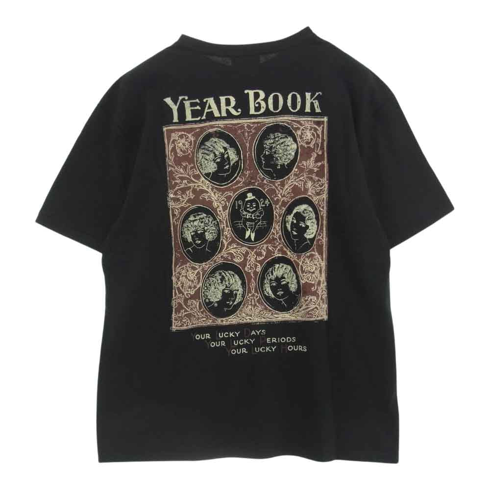 BY GLADHAND バイグラッドハンド BYGH-22-SS-25 YEAR BOOKS S/S T-SHIRTS ブラック系 XL【極上美品】【中古】