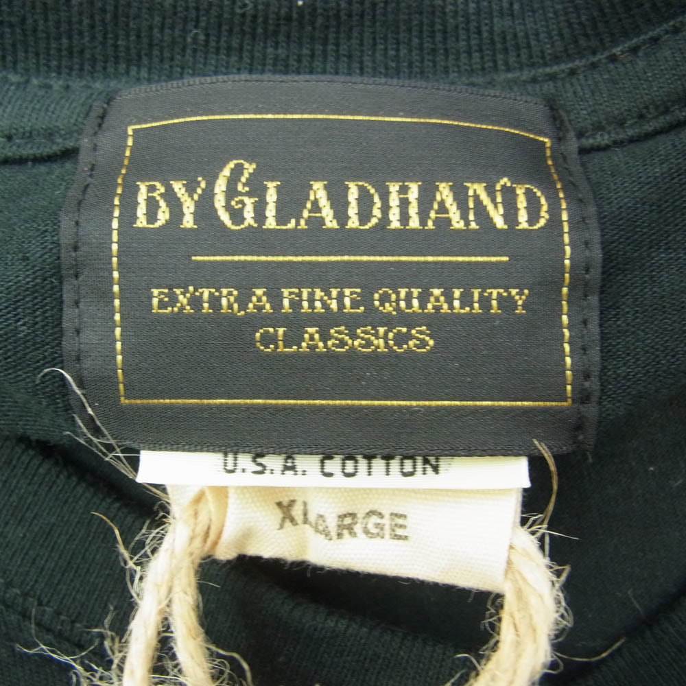 BY GLADHAND バイグラッドハンド BYGH-22-SS-25 YEAR BOOKS S/S T-SHIRTS ブラック系 XL【極上美品】【中古】